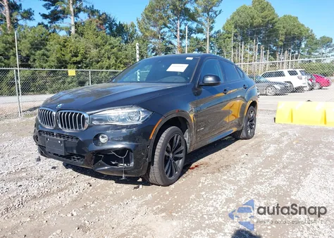 2019 BMW X6 xDrive50I из США, поврежденный, VIN 5UXKU6C58KLP60457